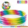 Бассейн надувной INTEX «Радуга» 58439 — 147×33 см, от 3 лет